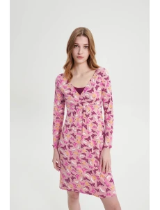 Vamp - Noční košile s dlouhým rukávem 19004 - Vamp