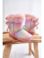 Dětské Teplé Sněhule Semišové s model 21597150 - Boto