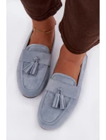 Dámské mokasíny s podrážkou a modré model 21919076 - Boto Dámské mokasíny s podrážkou a modré model 21919076 - Boto