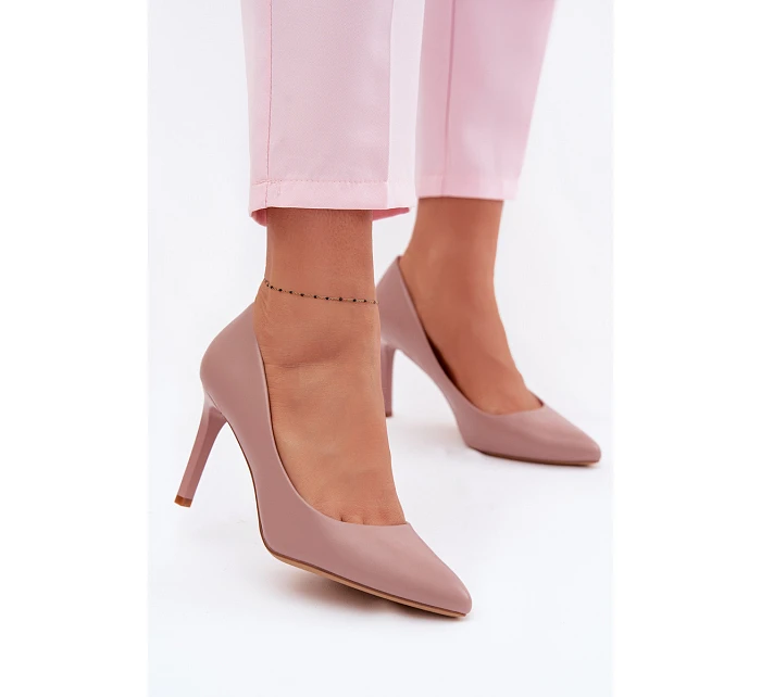 Eko kožené lodičky Sergio Leone 1339 Levandulové