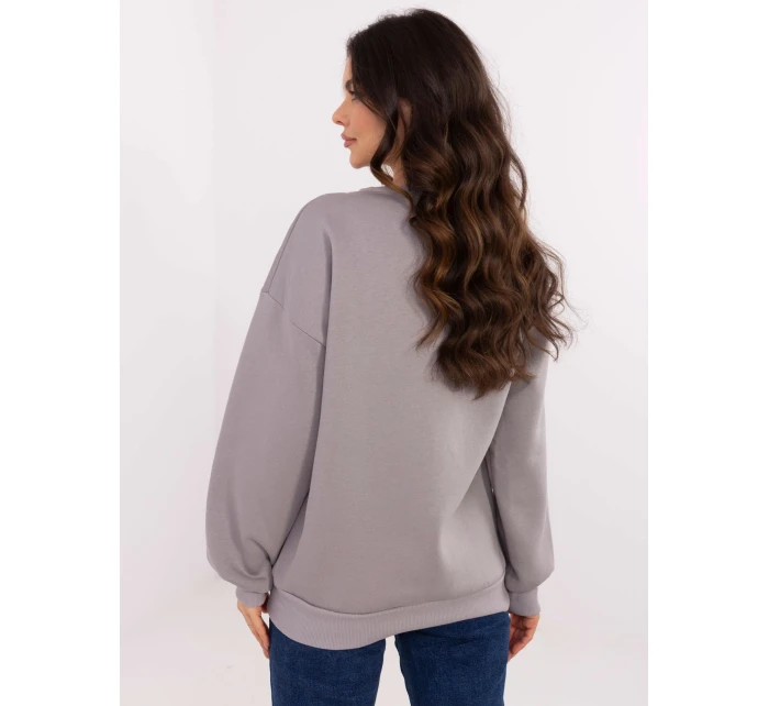 Mikina EM BL 617 model 20822440 šedá - FPrice Mikina EM BL 617 model 20822440 šedá - FPrice