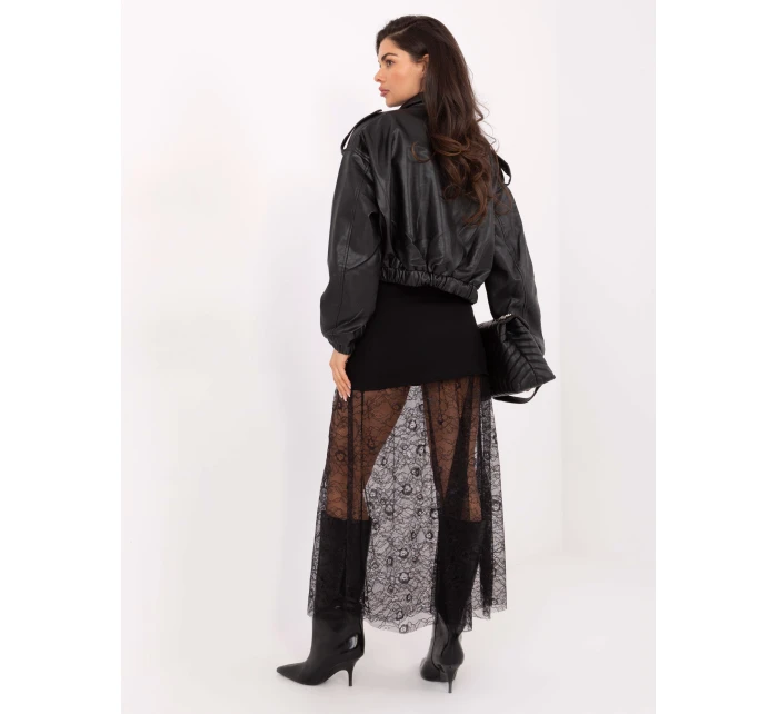 Spódnica MI SD model 21724559 czarny - FPrice