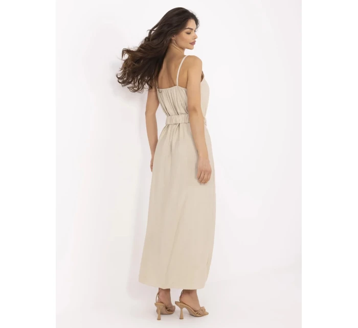 Sukienka MI SK model 21133056 beżowy - FPrice