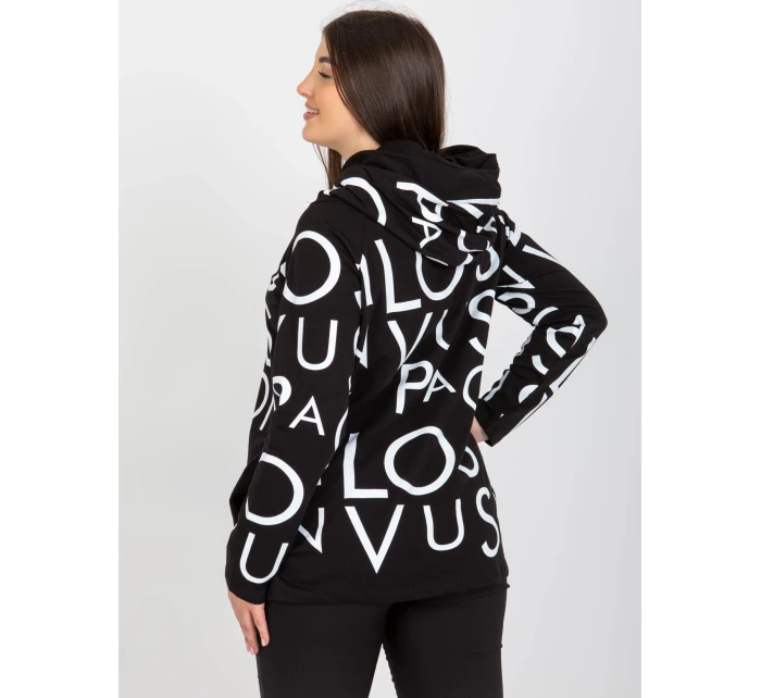 Dámská mikina RV BL 5056 1.95 černá Dámská mikina RV BL 5056 1.95 černá