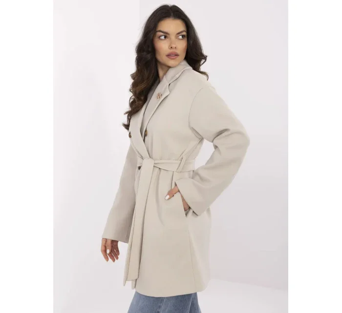 Kabát TW CZ BI model 21015062 světle béžový - FPrice