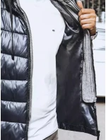 Pánská tmavě modrá vesta FashionStreet TX4140 Pánská tmavě modrá vesta FashionStreet TX4140