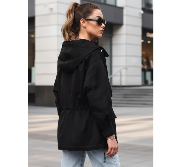 Dámská bunda parka MINESSA černá FashionStreet TY4156 Dámská bunda parka MINESSA černá FashionStreet TY4156