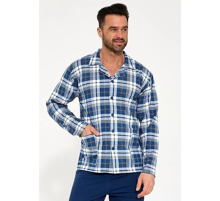 Pyžamo Cornette 114/83 délka/r 3XL/5XL pruhované Pyžamo Cornette 114/83 délka/r 3XL/5XL pruhované