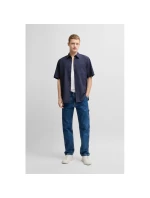 Košile BOSS Relegant 6 short M BLU (50537331-418)