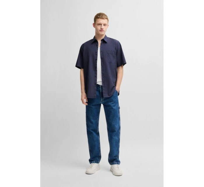 Košile BOSS Relegant 6 short M BLU (50537331-418)