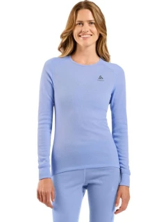 Odlo BL TOP spodní prádlo s dlouhým rukávem l/s ACTIVE WARM velikost S modro-šedá