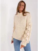 Jumper AT SW 2382.97P světle béžová Jumper AT SW 2382.97P světle béžová