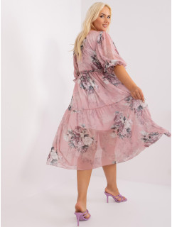 Sukienka LK SK  jasny różowy model 18965455 - FPrice
