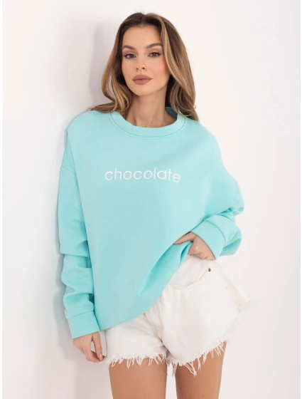 Bluza RV BL model 22020668 mietowy - FPrice Bluza RV BL model 22020668 mietowy - FPrice