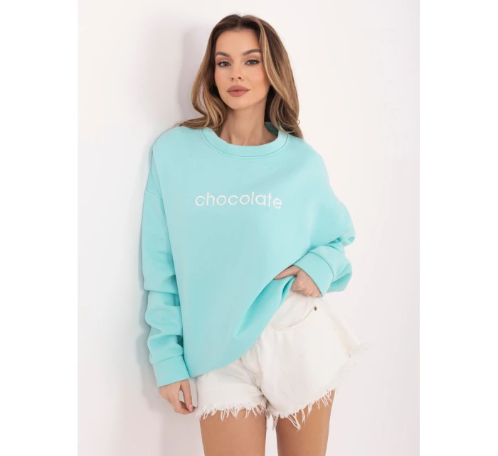 Bluza RV BL model 22020668 mietowy - FPrice Bluza RV BL model 22020668 mietowy - FPrice