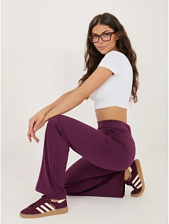 Spodnie dresowe RV DR model 22109886 ciemny fioletowy - FPrice