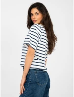 T shirt RV TS model 21948942 biało granatowy - FPrice