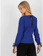 Dámská halenka model 20847149 Královská modř s černou - FPrice