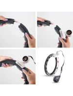 HHM15 HULA HOP ČERNÁ S MAGNETEM A ZÁVAŽÍM + POČÍTADLO HMS HHM15 HULA HOP ČERNÁ S MAGNETEM A ZÁVAŽÍM + POČÍTADLO HMS