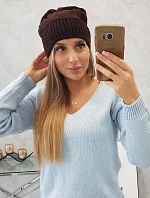 Dámská čepice Ingrid K371 hnědá