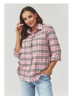 Košile s dlouhým rukávem  model 223233 Makadamia