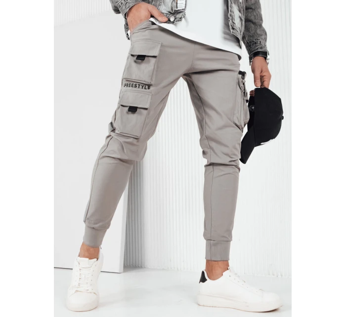 Pánské bojové kalhoty šedé Dstreet model 21973059 - FashionStreet