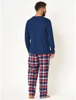 Pyžamo Key MNS 613 B24 Flanel M-2XL pánské