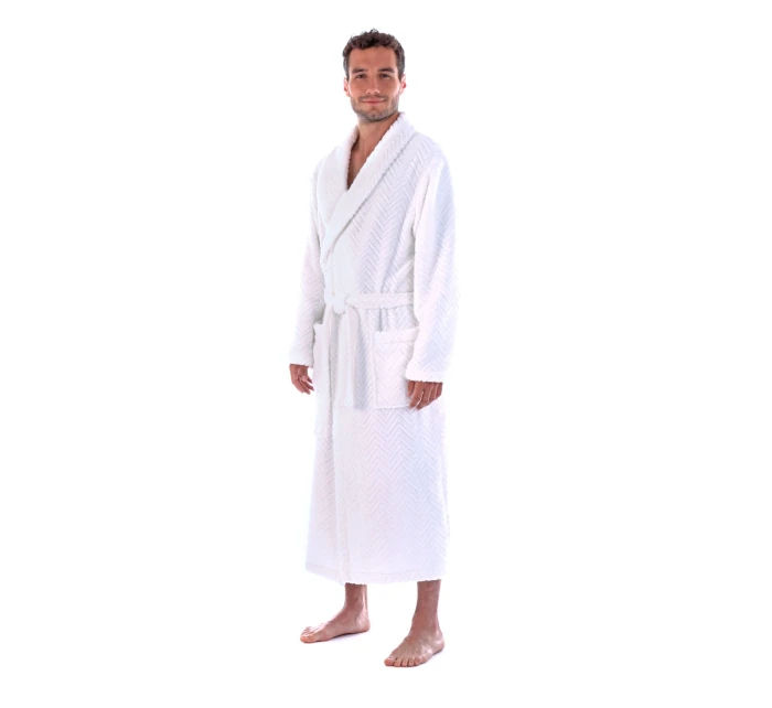 Unisex župan Athena 2116  bílá - Vestis