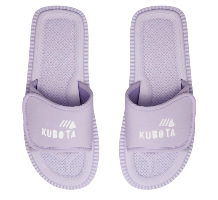 Klapky na suchý zip Kubota klasické pastelově fialové K25SS-100-001-10-1