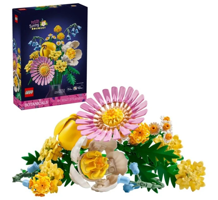 LEGO ICONS 10347 Botanicals - Malá kytice žlutých květů