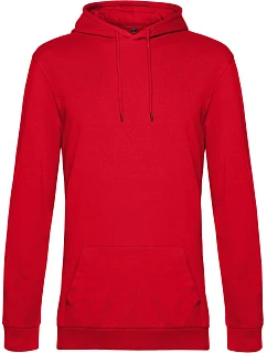 B&C #Hoodie Pánská mikina s kapucí 01.U03W red