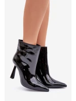 Lakované Boty Na S Černé model 21681527 - Boto Lakované Boty Na S Černé model 21681527 - Boto