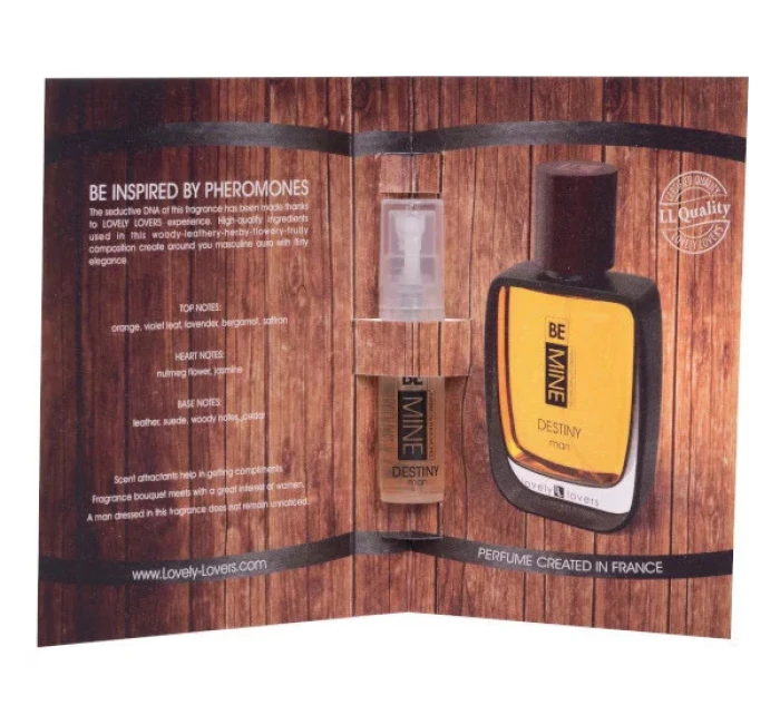 Feromony pro muže Lovery Lovers BeMine Destiny 2 ml - Valavani