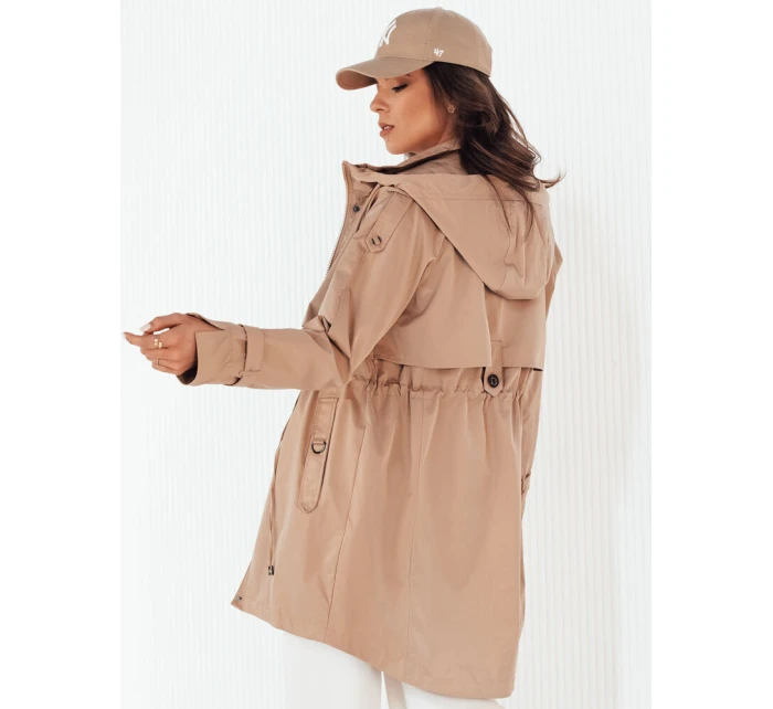 Dámská přechodná bunda parka BRENS béžová FashionStreet TY4232
