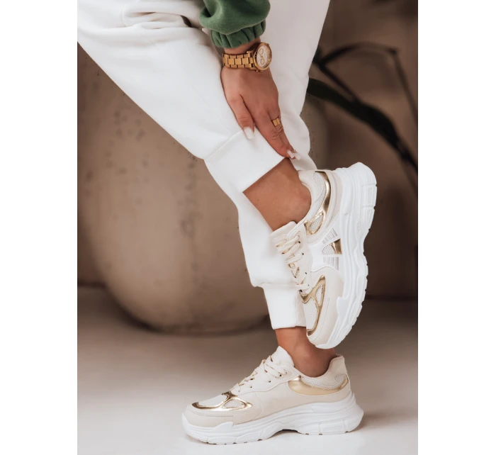 Dámské sportovní tenisky AURAVIBE beige FashionStreet ZY0620