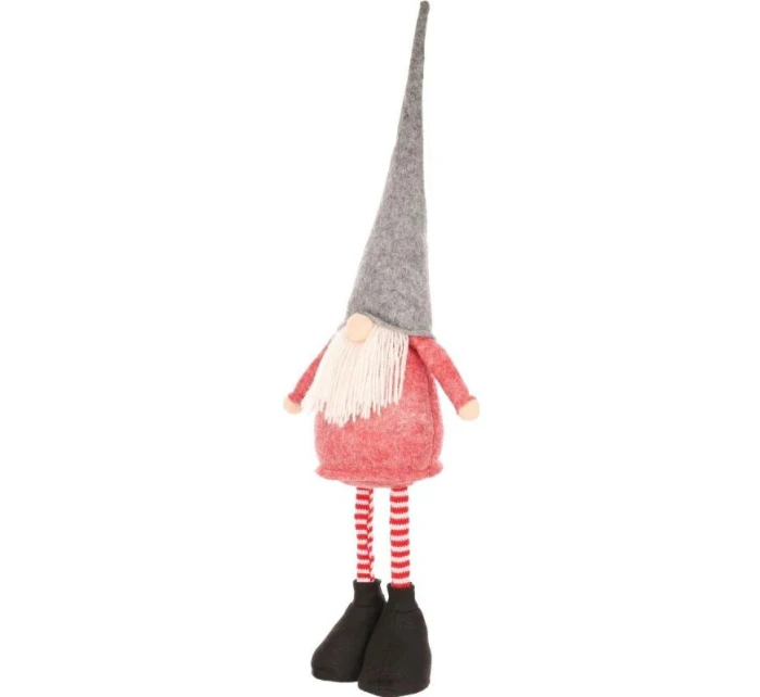 Dekorativní trpaslík na rozkročených nohách 64-79 CM červený