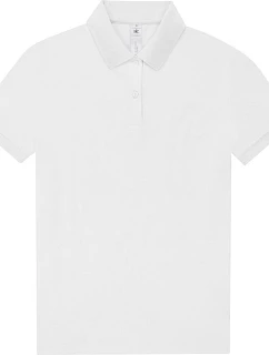 B&C My Polo 210 /women Dámské piqué polo z těžké bavlny 01.W463 white