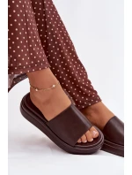 Dámské nazouváky na platformě model 21918992 - Boto