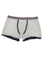 Pánské boxerky DGFBM30564 bílá s pruhama - Dolce & Gabbana Pánské boxerky DGFBM30564 bílá s pruhama - Dolce & Gabbana