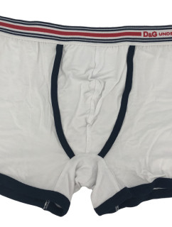 Pánské boxerky DGFBM30564 bílá s pruhama - Dolce & Gabbana
