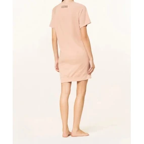 Dámská noční košile QS6800E TRK sv.hnědá - Calvin Klein