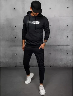 FashionStreet černá pánská tepláková souprava AX0694