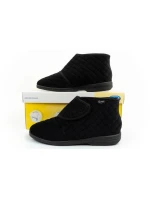 Scholl Lili Ankle zateplené pantofle na suchý zip W F301741004 dámské