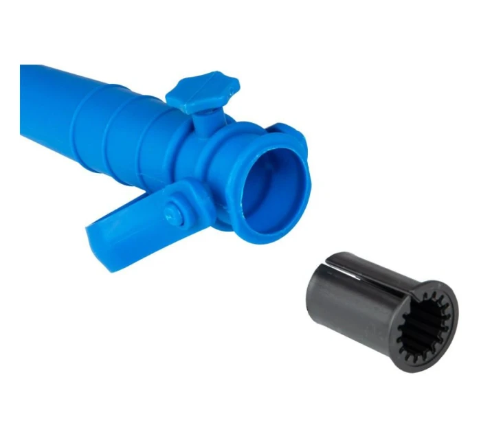 PLASTOVÁ ZÁKLADNA DEŠTNÍKU ŠROUBOVACÍ MODRÁ