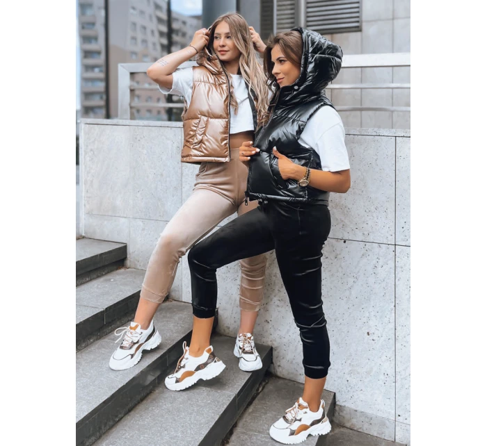 Dámská prošívaná vesta ASHE černá FashionStreet TY3777