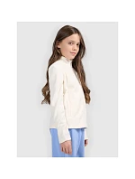 Dívčí běžný fleece s kapucí 4F 4FJRSS26TFLEF507-11S Dívčí běžný fleece s kapucí 4F 4FJRSS26TFLEF507-11S