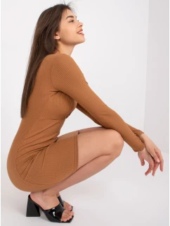 Sukienka LK SK model 21755172 jasny brązowy - FPrice