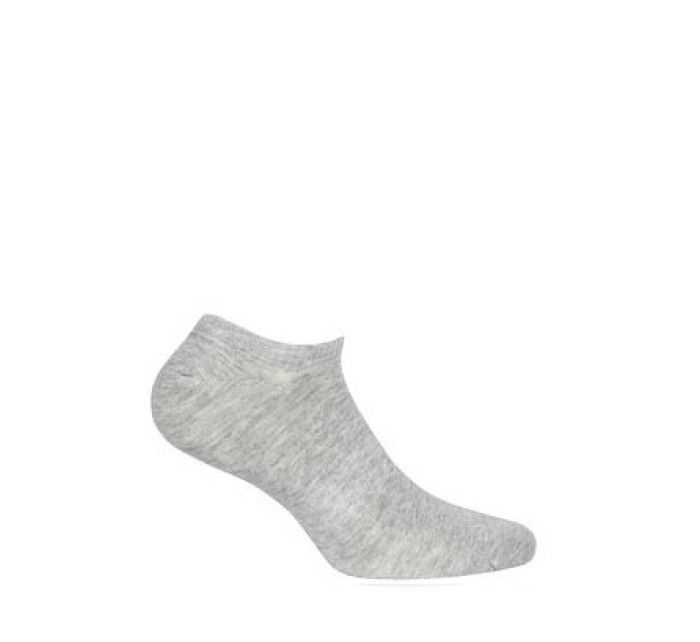 dámské kotníkové ponožky Tencel W81.401 Šedá - Wola