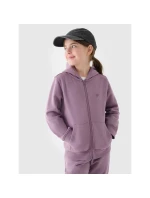 Dívčí mikina s kapucí 4F Junior 4FJWMM00TSWSF1315-51S