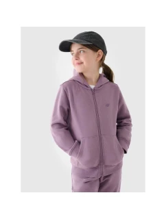 Dívčí mikina s kapucí 4F Junior 4FJWMM00TSWSF1315-51S